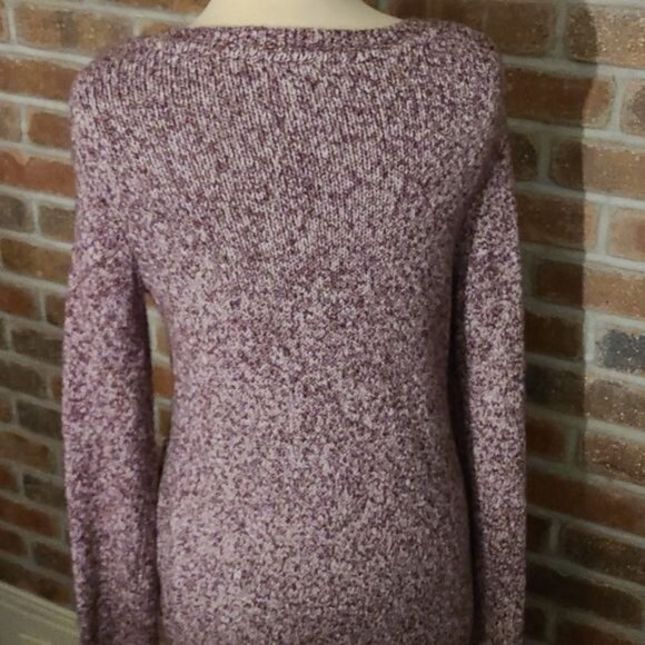 Tommy Hilfiger Pink and White Pullover Sweater - Picture 4 of 5